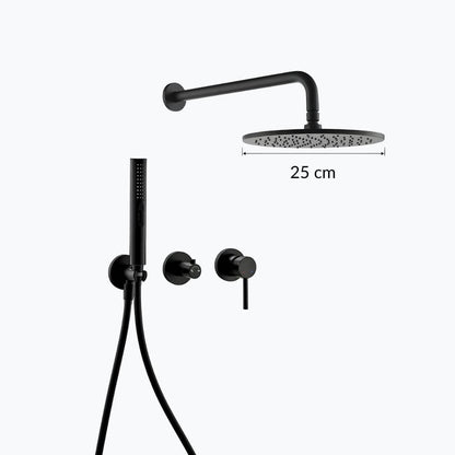 Robinet douche mural haute pression