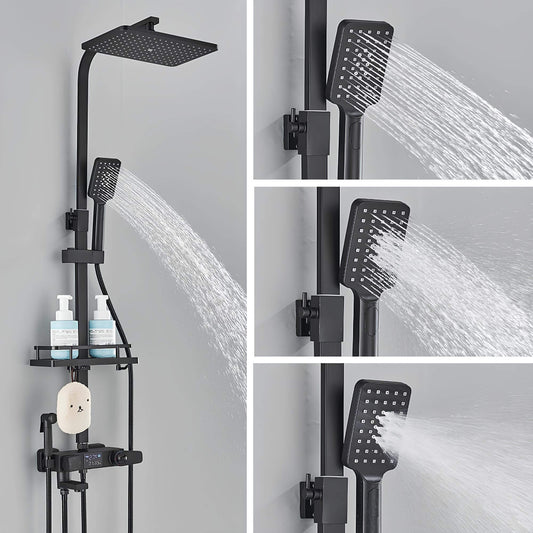 Robinet douche thermostatique 4 sorties