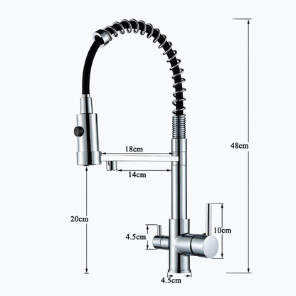 Robinet douchette multifonction