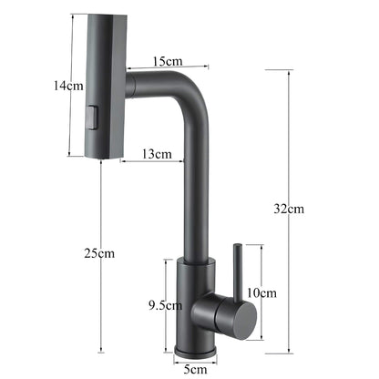 Robinet douchette - rotation 360°