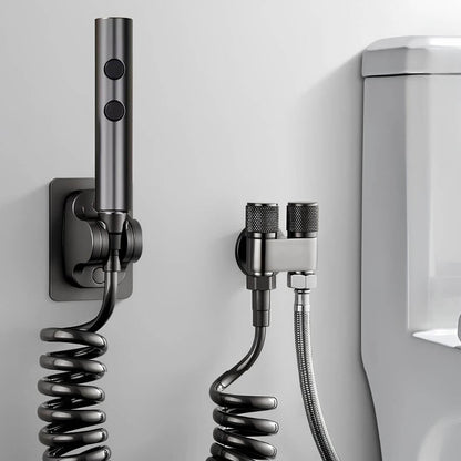 Robinet douchette WC double jet