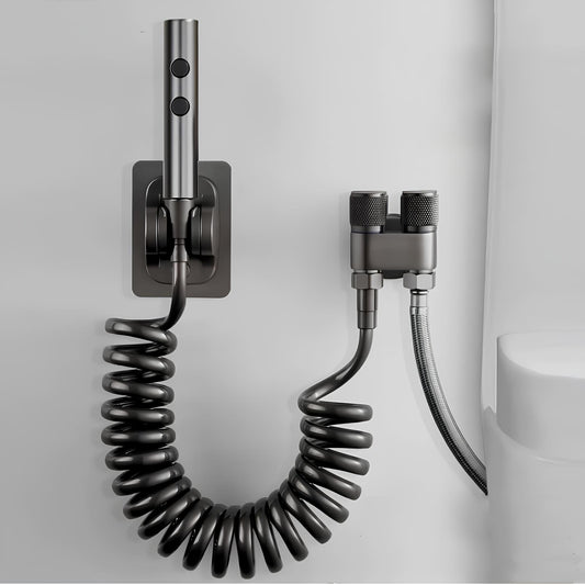 Robinet douchette WC double jet