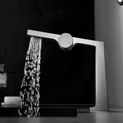 Robinet en laiton brossé – mitigeur design innovant