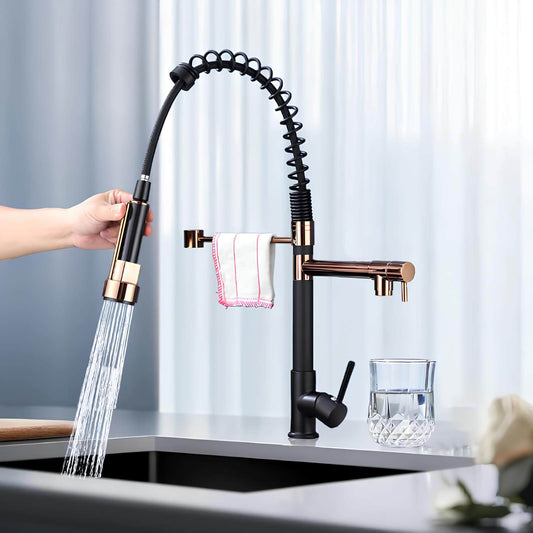 Robinet douchette multifonction - Design industriel