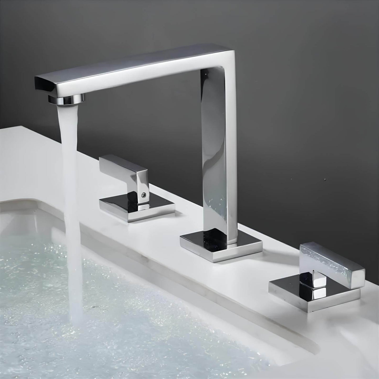 Robinet lavabo 3 trous– Style antique