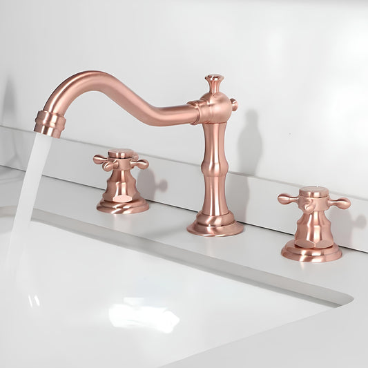 Robinet lavabo 3 trous - Style classique