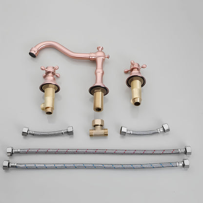 Robinet lavabo 3 trous - Style classique