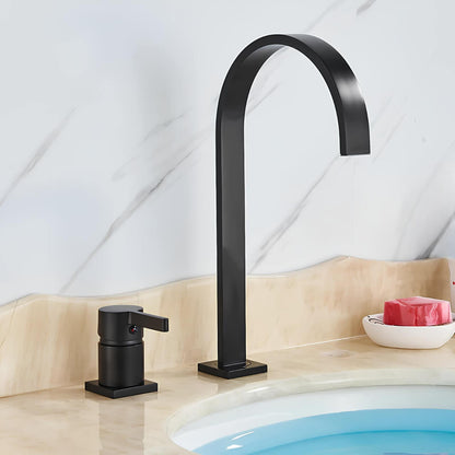 Robinet lavabo à large bec
