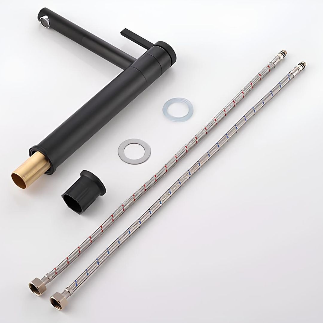 Robinet vasque design bec pivotant