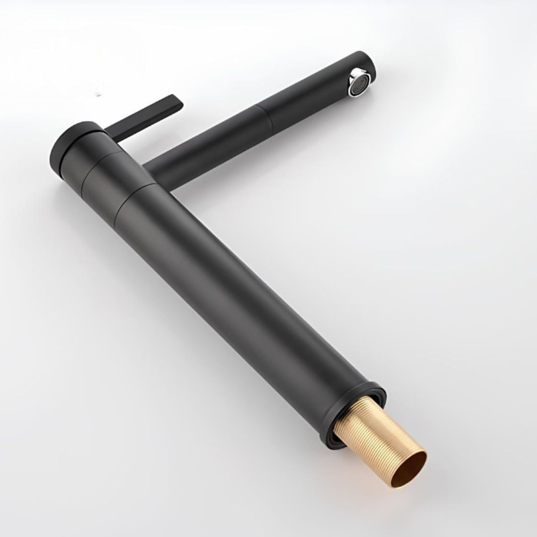 Robinet vasque design bec pivotant