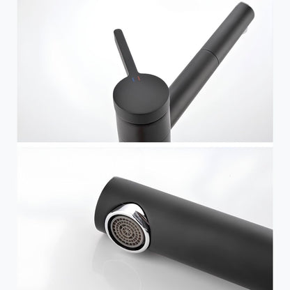 Robinet vasque design bec pivotant