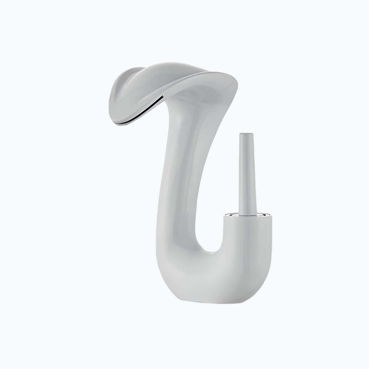 Robinet lavabo cascade compact – mitigeur design en laiton
