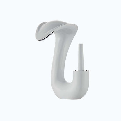 Robinet lavabo cascade compact – mitigeur design en laiton