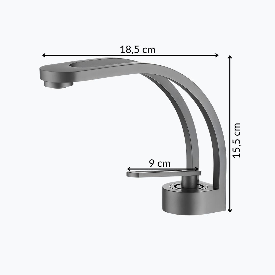 Robinet lavabo – Design arrondi