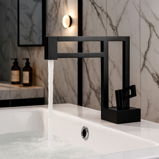 Robinet lavabo cascade –Design moderne