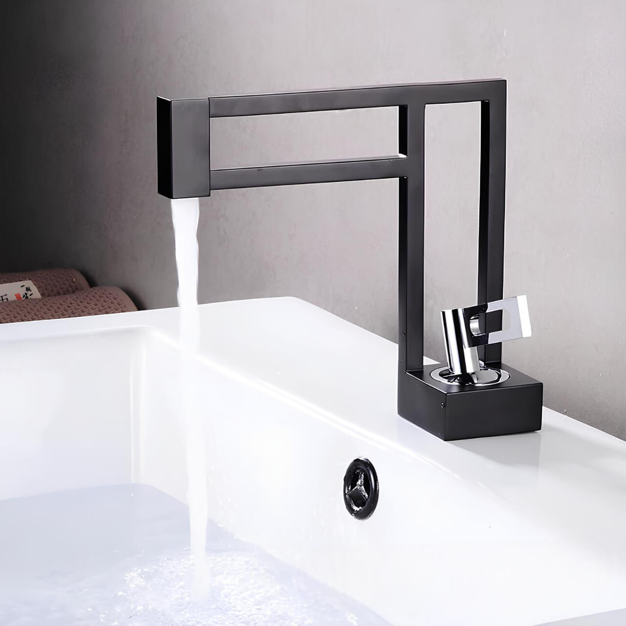 Robinet lavabo cascade –Design moderne