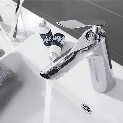 Robinet lavabo cascade – mitigeur au design raffiné