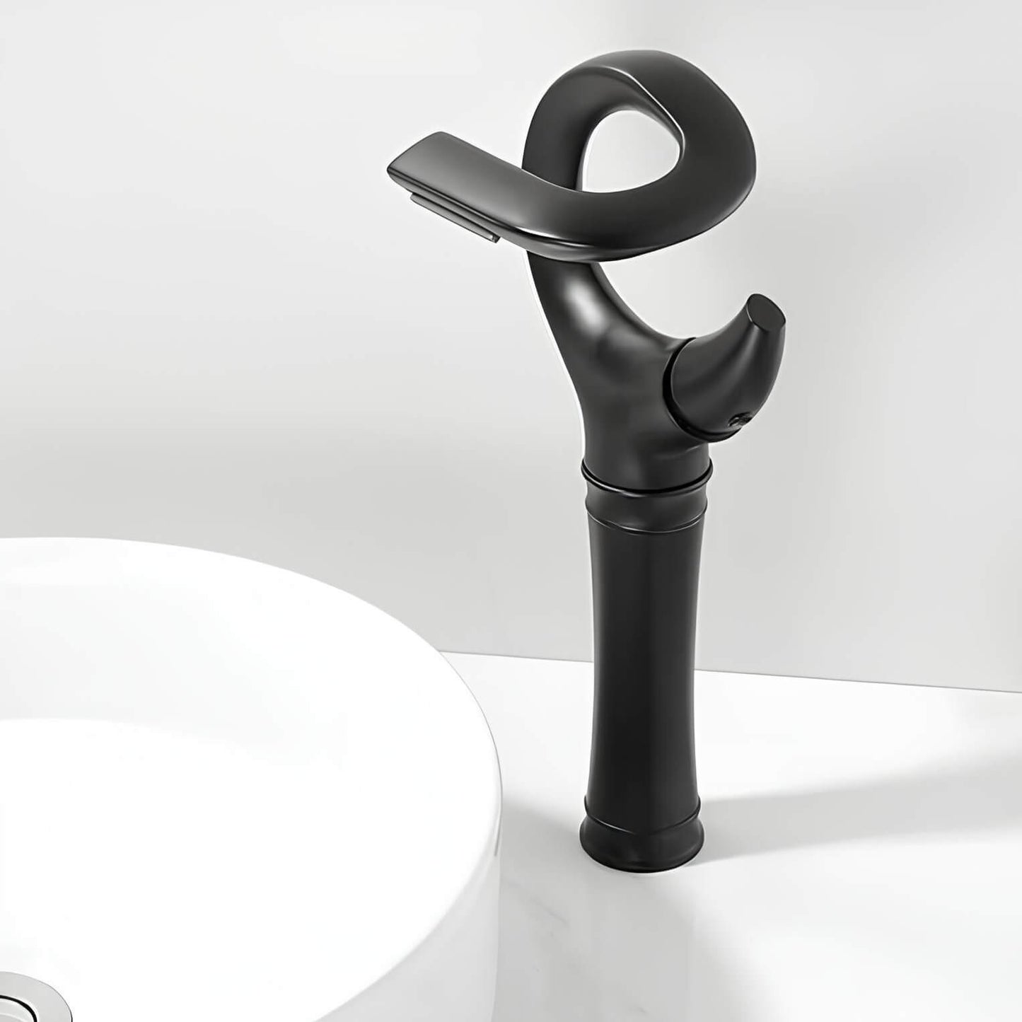 Robinet lavabo cascade – version vasque