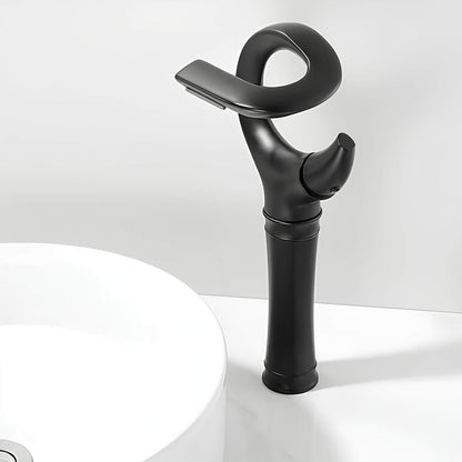 Robinet lavabo cascade – version vasque