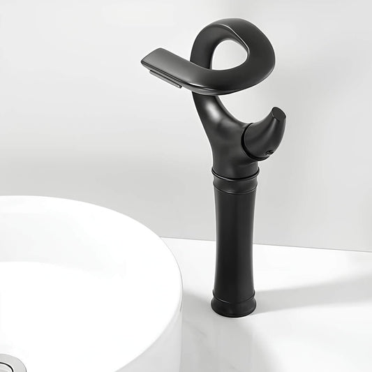Robinet lavabo cascade – version vasque