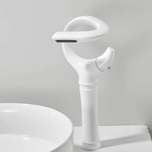 Robinet lavabo cascade – version vasque
