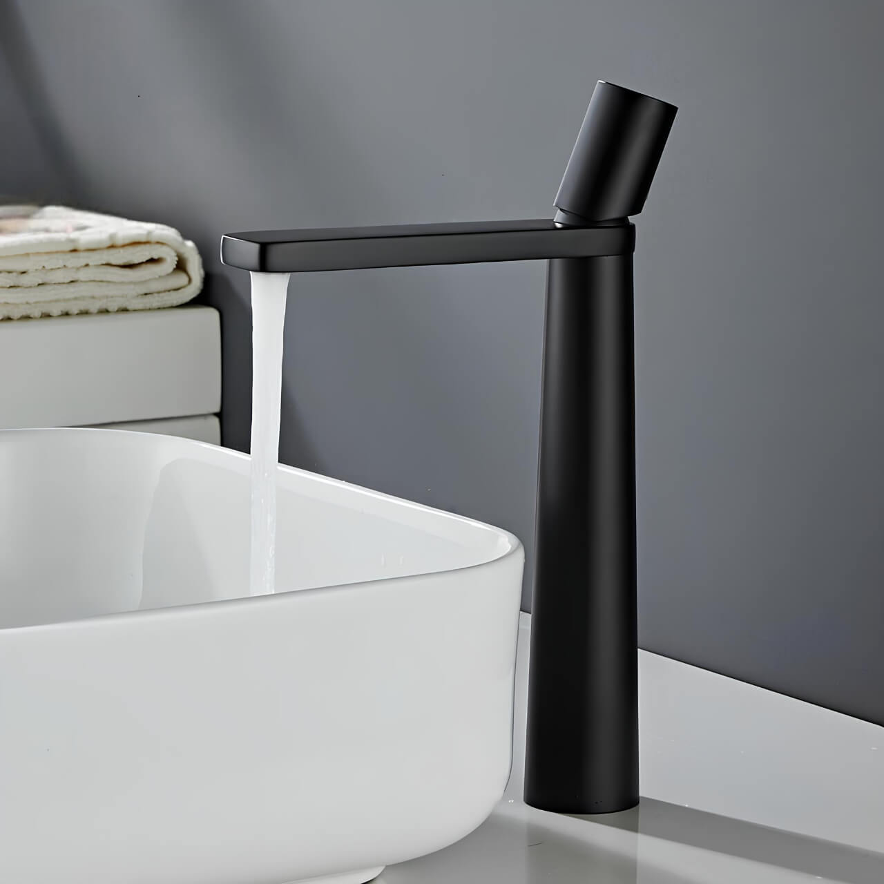 Robinet vasque contemporain