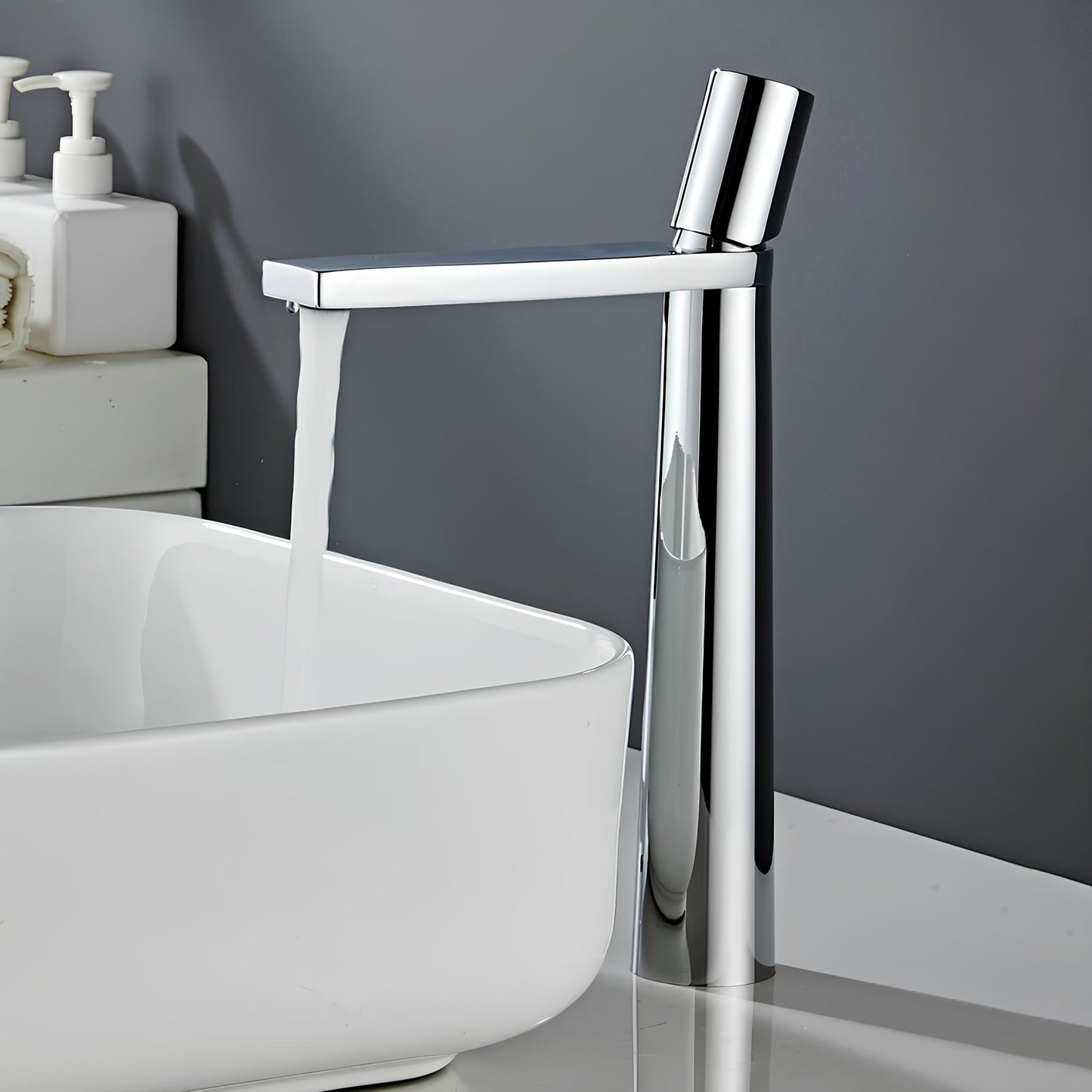 Robinet vasque contemporain
