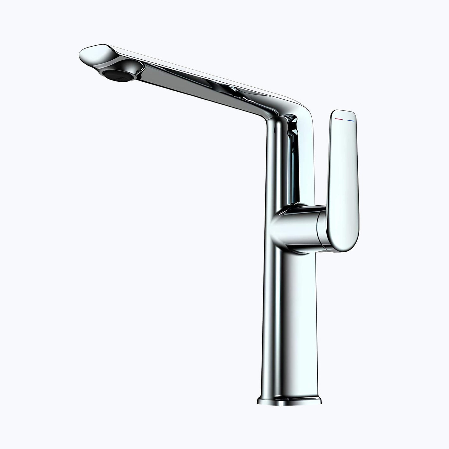 Robinet lavabo haut – mitigeur design à bec allongé