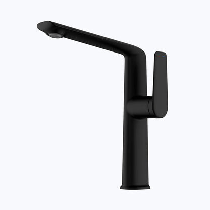 Robinet lavabo haut – mitigeur design à bec allongé