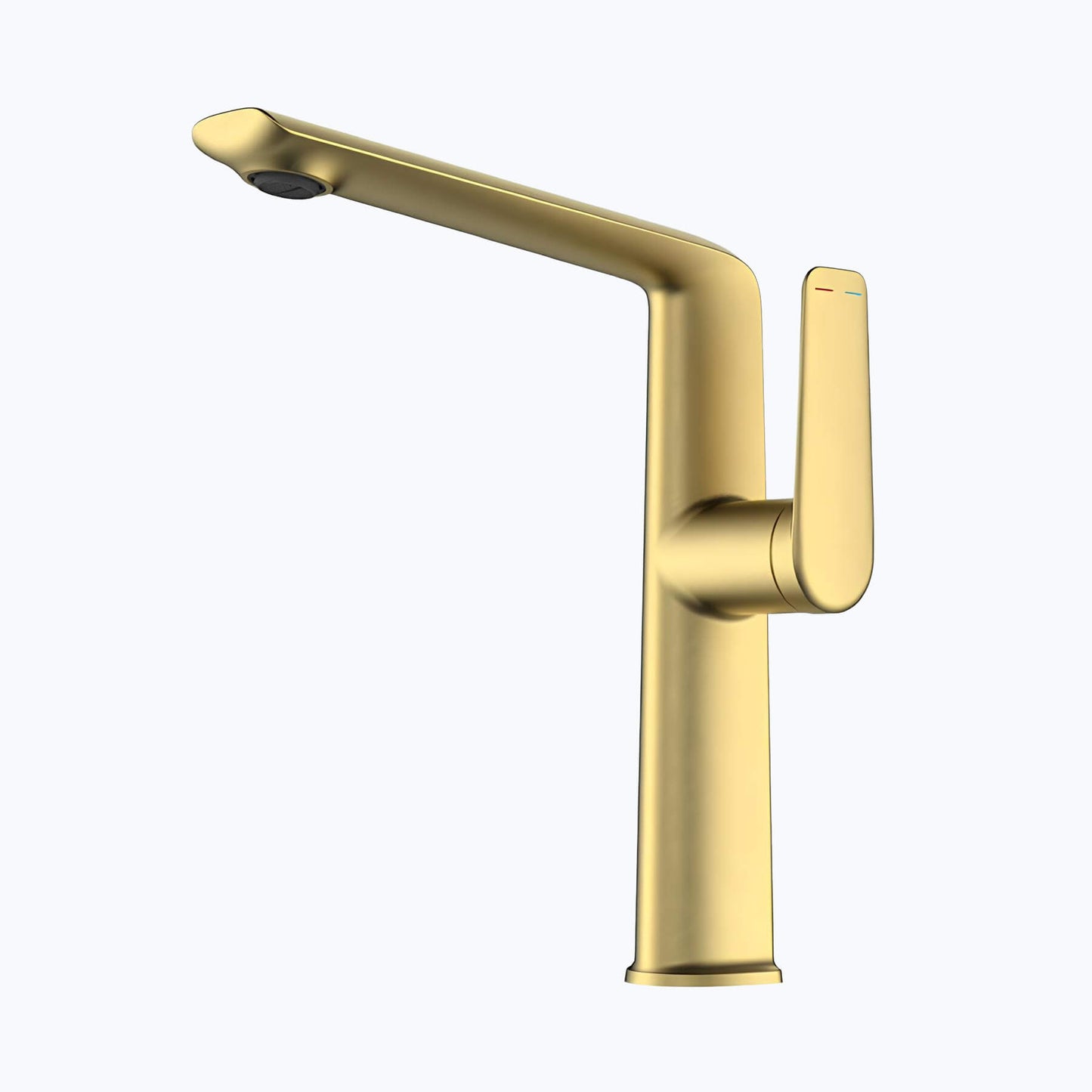 Robinet lavabo haut – mitigeur design à bec allongé
