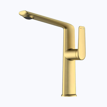 Robinet lavabo haut – mitigeur design à bec allongé