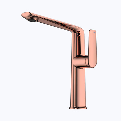 Robinet lavabo haut – mitigeur design à bec allongé