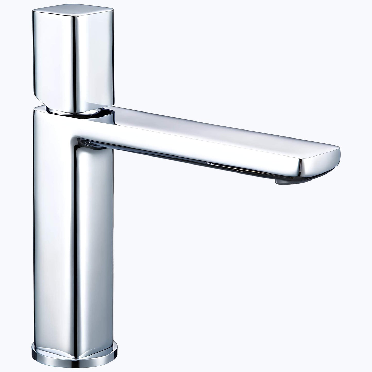 Robinet lavabo mitigeur en laiton – design moderne