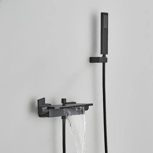 Robinet mitigeur baignoire mural –  Cascade & douchette