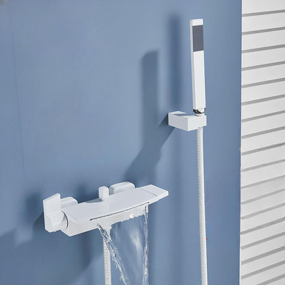 Robinet mitigeur baignoire mural –  Cascade & douchette