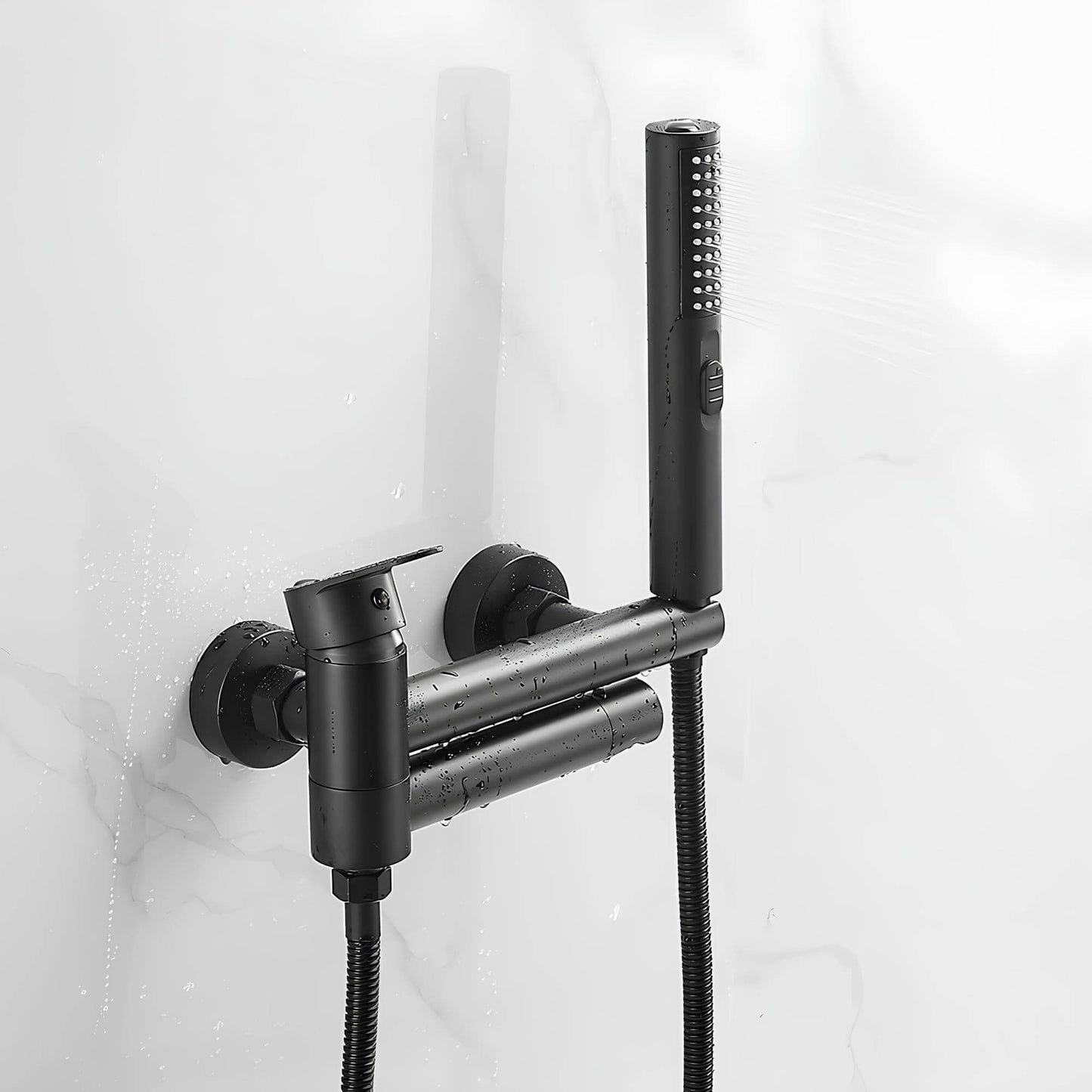 robinet mitigeur baignoire mural – design contemporain