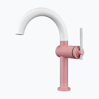 Robinet mitigeur en laiton – bec rotatif 360°, design moderne