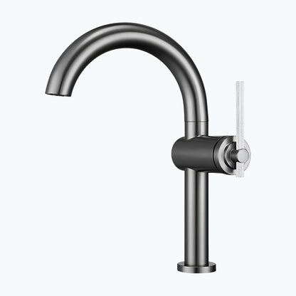 Robinet mitigeur en laiton – bec rotatif 360°, design moderne