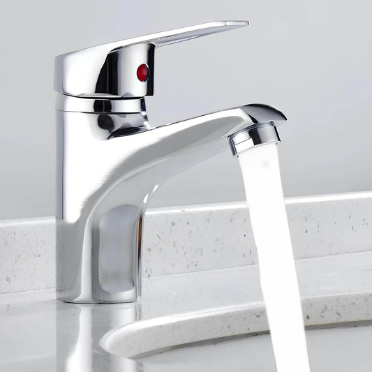 Robinet mitigeur lavabo - finition chrome