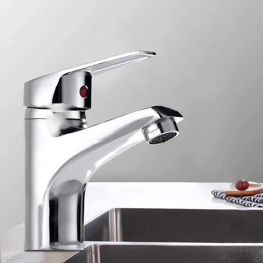 Robinet mitigeur lavabo - finition chrome
