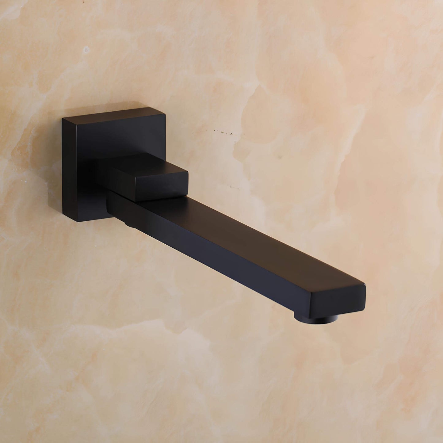 Robinet mural avec bec orientable