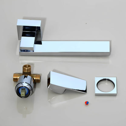 Robinet mural avec bec orientable