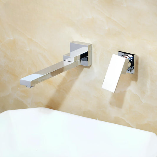 Robinet mural avec bec orientable