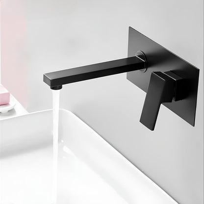 Robinet mural design rectangle