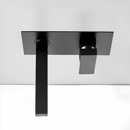 Robinet mural design rectangle