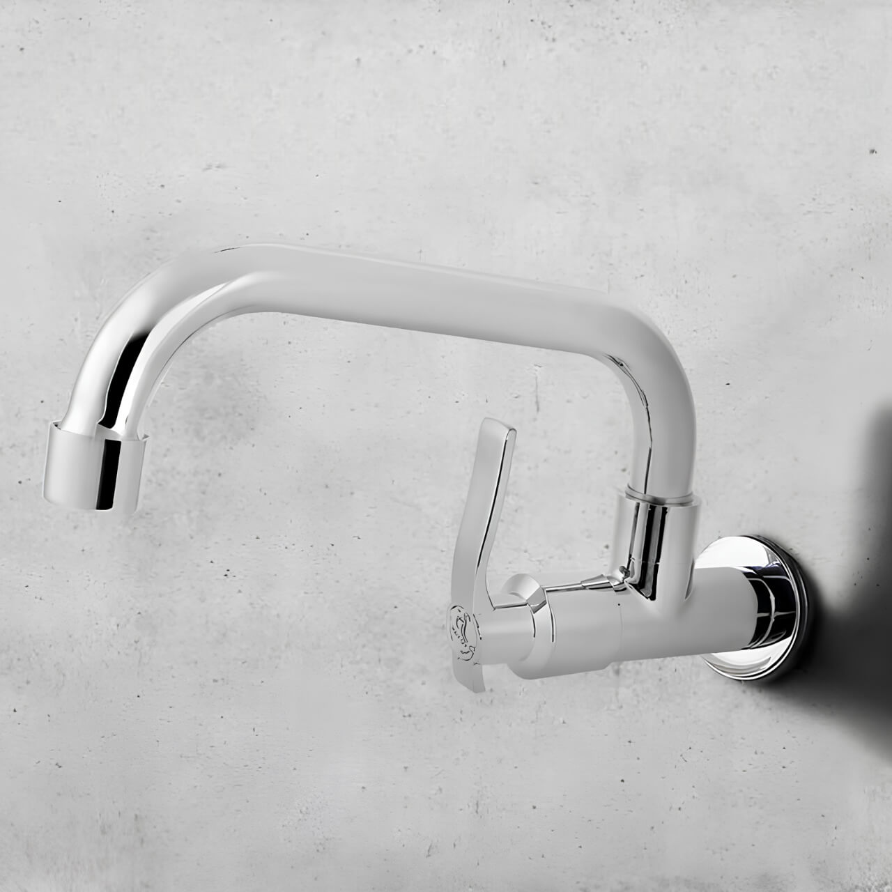 Robinet mural eau froide pour cuisine ou buanderie