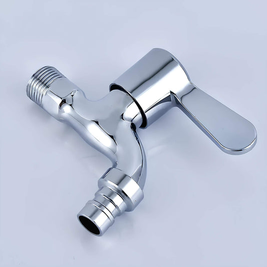 Robinet mural inox pour machine à laver ou extérieur