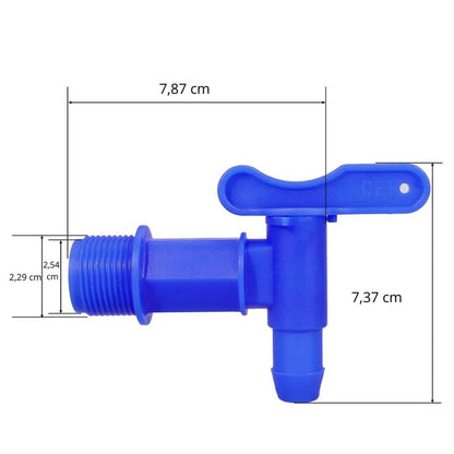 Robinet pour cuve de jardin