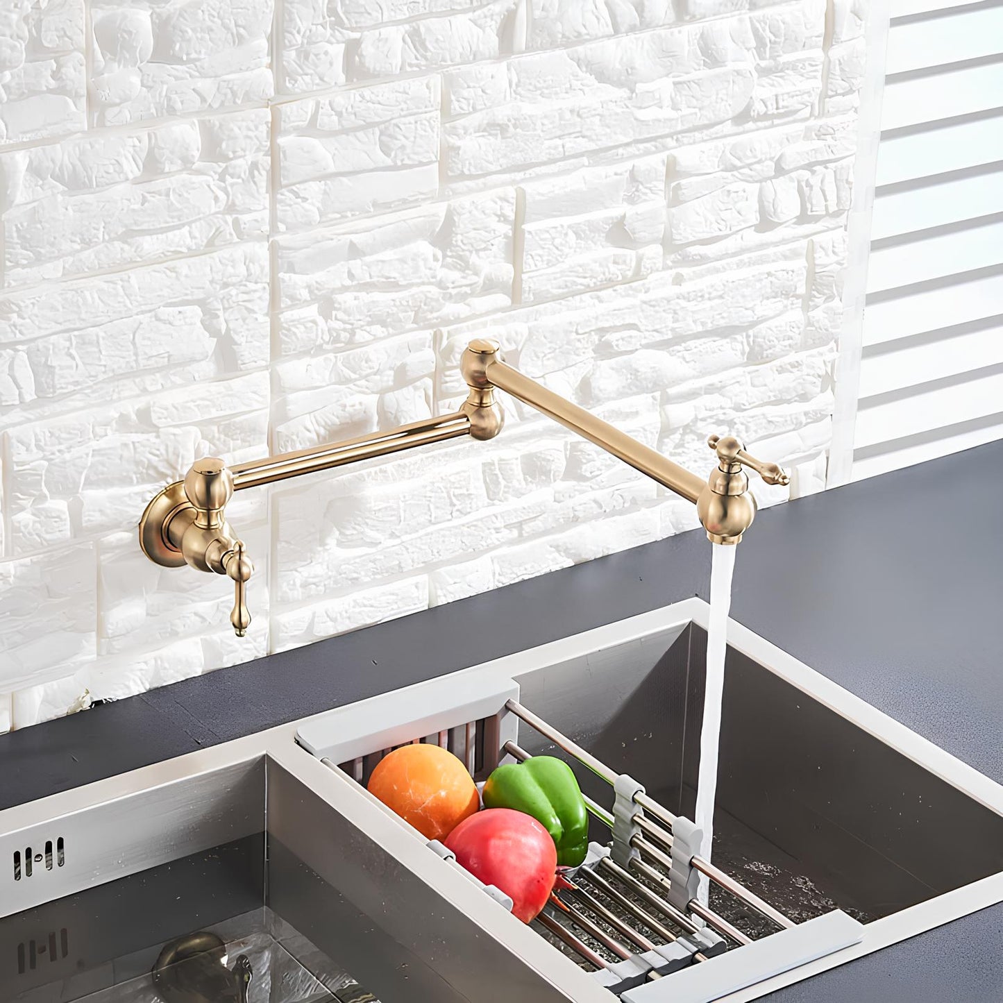Robinet rabattable design – eau froide