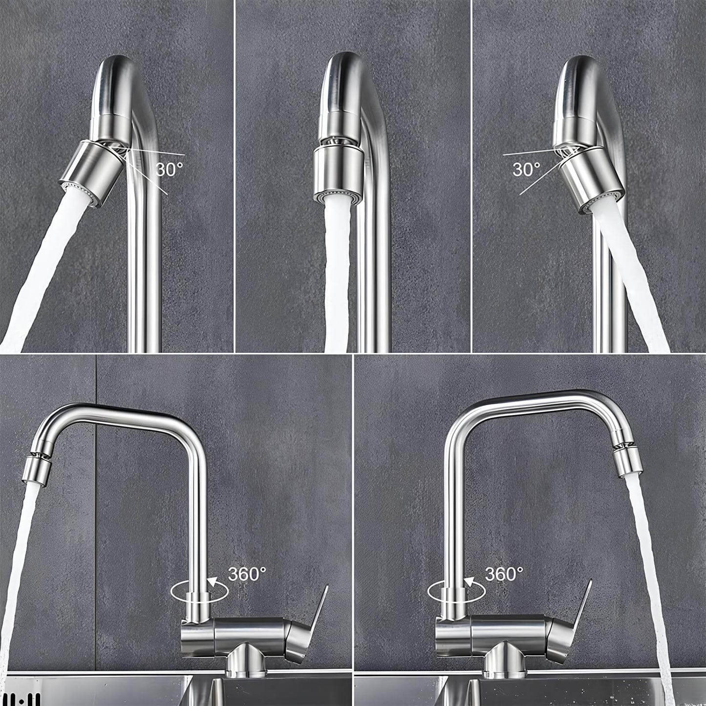 Robinet rabattable – Flexible & compact
